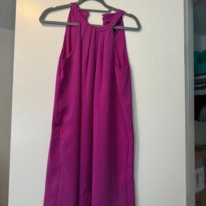 BCBG Max Azria Pink Halter Cocktail Dress